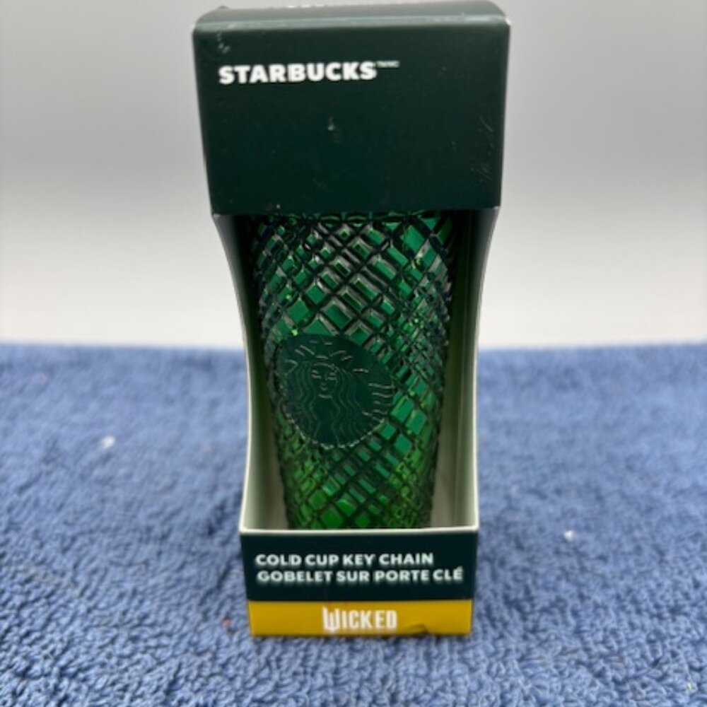 Starbucks + Wicked 2024 Em City Key Chain Cup